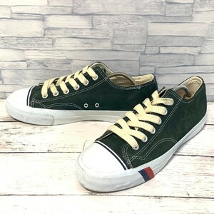 R6181bL PRO-Keds プロケッズ Royal Lo ロイヤルロー サイズ8 1/2 (26.5cm位) フォレストグリーン スエード ローカットスニーカー メンズ