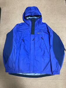 00年製 パタゴニア トーレジャケット L パープル 紫 patagonia マウンテンパーカー ビンテージ スーパーアルパイン シェルジャケット