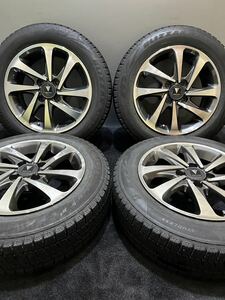 165/65R14 BRIDGESTONE/VRX2 20年製 トヨタ 純正 MODELLISTA 14インチ 5.5J ＋40 100 4H スタッドレス 4本 ルーミー パッソ (南1-E689)