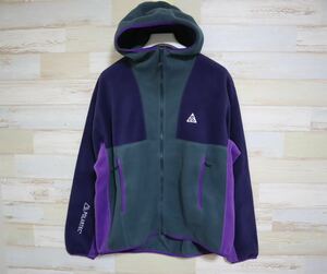 新品 Mサイズ　ナイキ ACG NIKE ACG WOLF TREE FULLZIP HOODIE JACKET ポーラーテック　フルジップ　フリースパーカー　FB8083-328