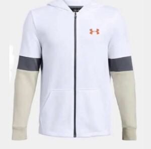 送料無料 新品 underarmour UAライバルテリー フルジップ 130