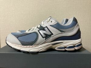 新品 未使用 New Balance ニューバランス M2002RAN Cybernetics Blue atmos アトモス GRAY グレー スニーカー 27.5cm