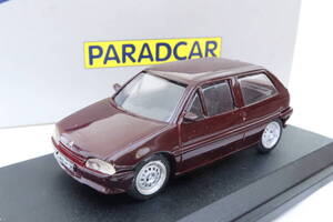 PARADCAR レジン完成品 CITROEN AX 2Portes シトロエン 箱付 1/43 フランス製 イレレ