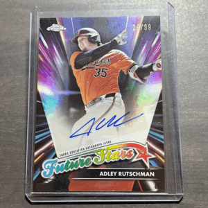 Adley Rutschman Future Stars Auto /99 2024 Topps Update Chrome Baseball MLB Autograph 直筆サイン