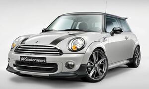 MKモータースポーツ MINI ミニ (R56) クーパー　フロント・サイド・リアデュフューザー・マフラーカッター　4点セット　送料込み