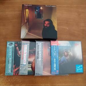 紙ジャケ　　KENNY　LOGGINS　　4タイトルセット　　特典BOX付　　紙ジャケット　　国内盤　　　