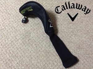 ★美品★キャロウェイ ゴルフ エピックフラッシュ UT ユーティリティー 純正ヘッドカバー Callaway GOLF EPIC FLASH ギア 小物 刺繍ロゴ