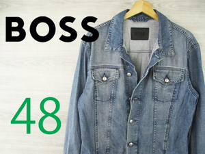 HUGO BOSS●ヒューゴボス＜コットン デニム ジャケット＞●H3085c