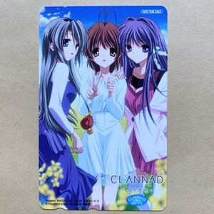 【未使用】テレカ 50度 CLANNAD -クラナド- メガミマガジン 非売品