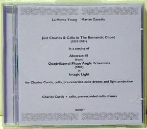 RARE ! 限定100部 ラ モンテ ヤング マリアン ザジーラ LA MONTE YOUNG MARIAN ZAZEELA JUST CHARLES ＆ CELLO IN THE ROMANTIC CHORD 