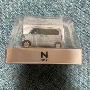 非売品 ホンダ N-BOX プルバックカー カラーサンプル ミニカー LED キーホルダー モーニングミストブルーメタリック HONDA