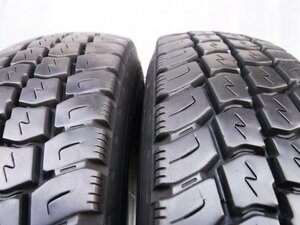 ★205/80R17.5,120/118L トーヨー DELVEX M634!!2020年製!!極上バリ山!!ミックスタイヤ!!☆ライトトラック用に!!☆2本セット価格!!_A371