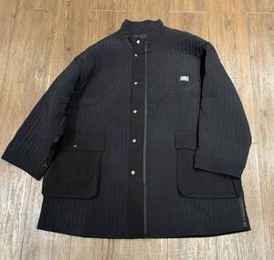 極美品 定価7.7万 Porter Classic SUPER NYLON STRETCH COAT 黒 4 XL XXL 中綿入り ポータークラシック スーパーナイロン ストレッチコート