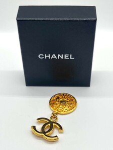 【ITWUFDWL4P7C】CHANEL シャネル 95A ヴィンテージ ココマーク ココ ブローチ 