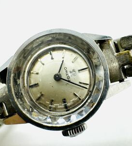 OMEGA オメガ 腕時計 カットガラス 585 手巻き 時計
