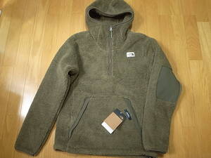 【送料無料 即決】海外限定 THE NORTH FACE CAMPSHIRE PULLOVER HOODIE ハーフジップ フリースFLEECEフーディー オリーブ S新品 日本未発売