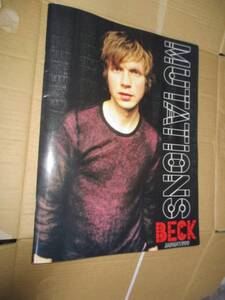 ツアー・パンフレット　ベック・ハンセン　Beck Hansen　JAPAN TOUR　1999 MUTATIONS