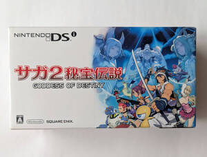 新品 ★ DS サガ2 秘宝伝説 GODDESS OF DESTINY Saga 20th Anniversary Edition ニンテンドーDSI 本体 ★ NINTENDO DSi SAGA 2 Edition