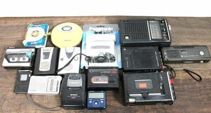 【ト長】ポータブルオーディオプレーヤー WALKMAN ウォークマン まとめ売り ソニー パナソニック アイワ 日立 など IC000IOE13