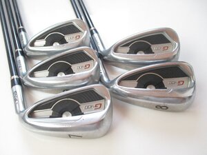 金色【超大人気モデル・G400】7-PW,AW 5本 ピン PING FIRE(I75) ゴールド 7-UW ファイヤーエクスプレス