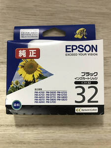 EPSON　純正　インクカートリッジ　ICBK32／ブラック