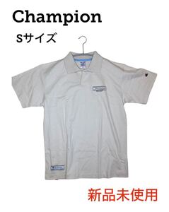 【新品未使用 即日発送】チャンピオン ロゴ ホワイト シャツ Champion Sサイズ 半袖 ポロシャツ Tシャツ