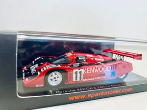 【送料無料】1/43 Spark Porsche ポルシェ 962 CK6 #11 H.Toivonen-J.J.Lehto-M.Reuter トイボネン-レート-ロイター Le Mans 1991