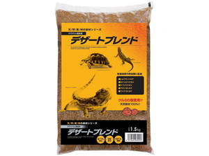 ●　デザートブレンド3.0kg　カミハタ　爬虫類用床材　【乾燥系床材】　新品　消費税0円　●