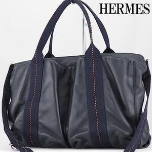 美品 HERMES エルメス キャラバンホリゾンタルMM ハンドバック 2way