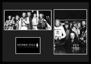 8種類!Jethro Tull/ジェスロ・タル/ROCK/ロックバンドグループ/証明書付きフレーム/BW/モノクロ/ディスプレイ(7-3W)