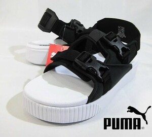 G土07364新品▼ プーマ プラットフォームスライド YLM 【 26㎝ 】 PLATFORM SLIDE YLM PUMA サンダル 黒 ブラック系