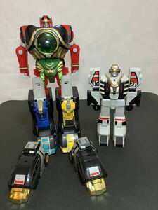 五星戦隊 ダイレンジャー 合体 DX 大連王 ウォンタイガー フィギュア セット デラックス スーパー戦隊 1993 BANDAI 五星合体 ダイレンオー