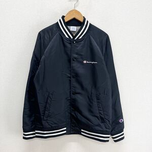 Champion チャンピオン C3-J619 BASEBALL JACKET ベースボールジャケット ナイロン スタジャン ブルゾン M 10122642