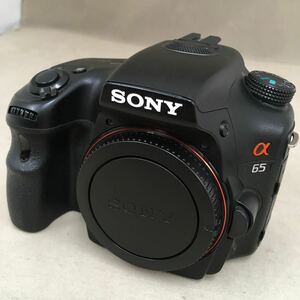 【中古】SONY α65 SLT-A65V ボディ/α65 | デジタル一眼カメラα（アルファ） | ソニー/生産完了/バッテリーチャージャー付