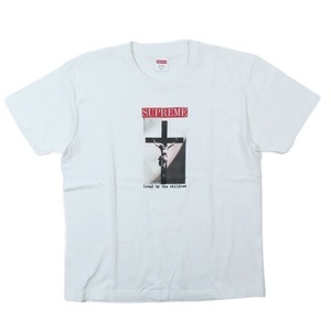 美品 20ss シュプリーム SUPREME Loved by The Children Tee S/S White ラブ バイ ザ チルドレン Tシャツ カットソー 半袖 ロゴ M 白