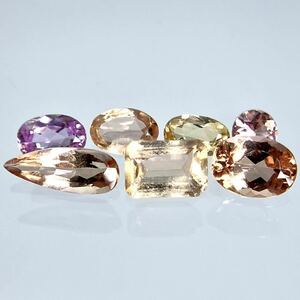 ◆天然インペリアルトパーズおまとめ4.5ct◆u ルース 裸石 宝石 ジュエリー jewelry topaz インペリアルトパーズ 