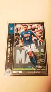 ☆WCCF2017-2018☆17-18☆164☆黒☆ファウジ・グラム☆SSCナポリ☆Faouzi Ghoulam☆SSC Napoli☆