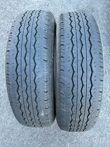 ブリヂストン 195/80R15 107/105L RD-613 セット 中古タイヤ 195/80-15 