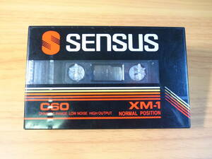 【未開封/希少】SENSUS ★ XM-1 C60 カセットテープ ★ Saehan Media