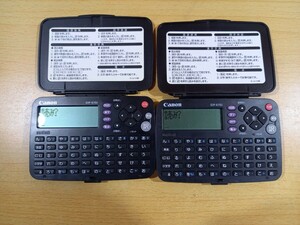 【N】Canon　キャノン　国語辞典　IDP-610J ２台セット