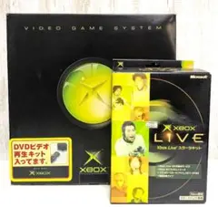 初代 XBOX DVD 再生キット同梱版 XBOX live スターターキット