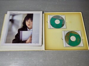 2CD-BOX【LPサイズ収納BOX入り】菊池桃子『卒業記念』写真集のようなブックレット付き ※ボックス状態難◆1980年代アイドル