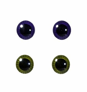 【中古】 グルーヴ eyechips Selection Pullip (ダークパープル×モスグリーン) ME-004
