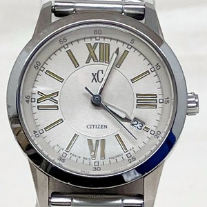［ジャンク］ CITIZEN シチズン Xc クロスシー 9613-T002391TA クォーツ式 本体のみ 腕時計