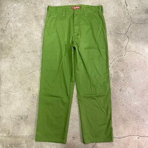 美品 Supreme Work Pant Olive 34 シュプリーム ワーク パンツ Olive