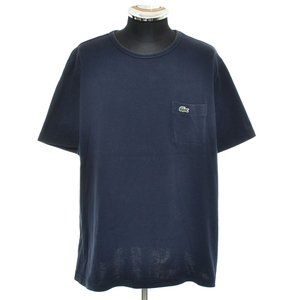 〇523165 LACOSTE ラコステ ○Tシャツ サイズL メンズ ネイビー