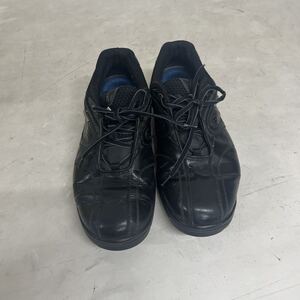 送料込み☆MIZUNO ミズノ　スニーカー ブラック シューズ 靴 ゴルフシューズ　ゴルフ靴　サイズ25.5㎝　メンズ　#60813mi375