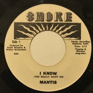 【新宿ALTA】MANTIS/I KNOW(72121)