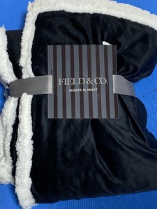 【新品】FIELD＆CO. SHERPA BLANKET シープブランケット