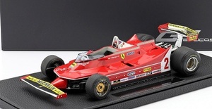 GP Replicas　1/18　フェラーリ・312T5　#2　G．ヴィルヌーブ　1980　限定500台　クリアケース付き